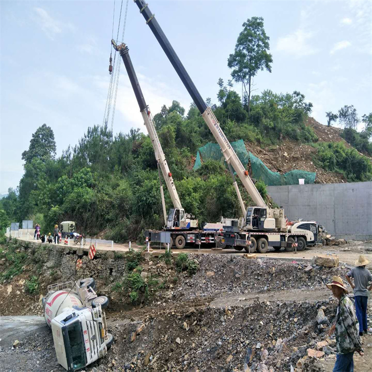 佛山佛山24小时应急道路救援吊装吊装现场实拍